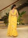 Ruffle Lehenga Saree thumb 3