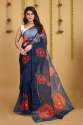Soft pure organza handwork sarees 501 thumb 10