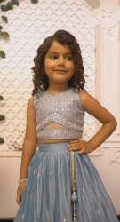 Stitched Lahenga -Blouse with Dupatta 