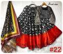 Stunning Patola And Ikat Printed Silk Lehenga  thumb 12