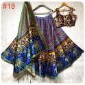 Stunning Patola And Ikat Printed Silk Lehenga  thumb 8