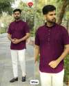 Stylish Short kurta in Chikan Work Fabric thumb 1