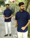 Stylish Short kurta in Chikan Work Fabric thumb 2