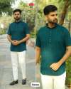 Stylish Short kurta in Chikan Work Fabric thumb 4