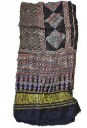 Fancy Ajrakh Silk Printed Pallu Dupatta