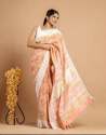  Beautiful Printed Assam Silk Saree For Ladies