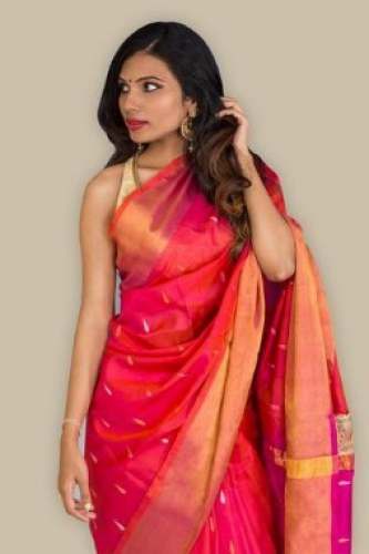 Buy Light Weight Soft Silk Saree For Women by RSR Silks