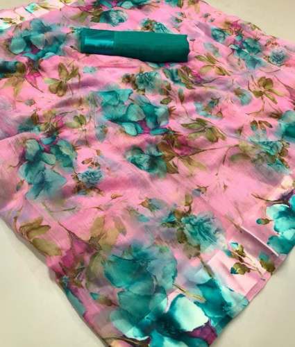 New Collection Printed Saree For Women