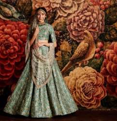 Fancy Semi Stitch Lehenga Choli For Ladies