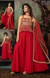 New Collection Red Sharara Suit For Women
