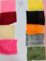 7MM Polyester Boa Fur Knitted Fabric Cloth