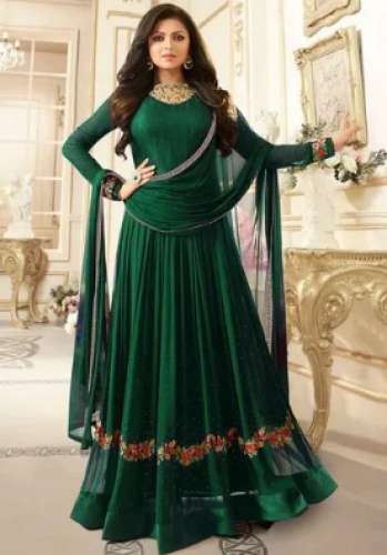 Ruri Enterprise Party Wear Anarkali Suit by Ruri Enterprise