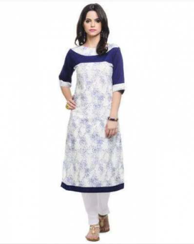 Cotton Straight Kurti