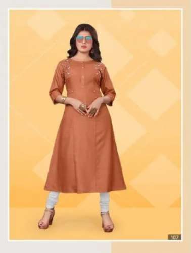 Casual Cotton Kurti for Ladies by Shree Ganesh Fashions