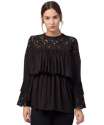 ladies-black-rayon-top