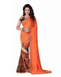 Ladies Designer Chiffon Saree