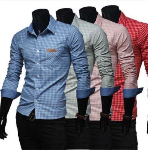 Mens Casual Checks Shirt by Jai Hind Textiles