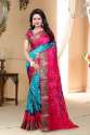 Multi Color Bandhani Saree for Ladies thumb 1