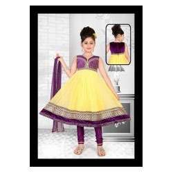 Yellow Anarkali Suit
