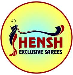 Hensh Exclusive sarees logo icon