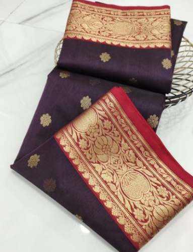 ZARI BORDER SILK SAREES by Hensh Exclusive sarees