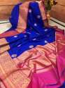 ZARI BORDER SILK SAREES thumb 6