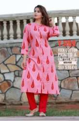 Beauty + Casual Wear Kurti Pant Set