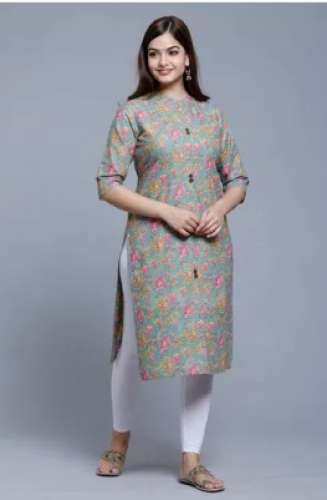 Casual Printed Kurti for Ladies by Salasar Enterprises