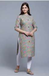 Casual Printed Kurti for Ladies