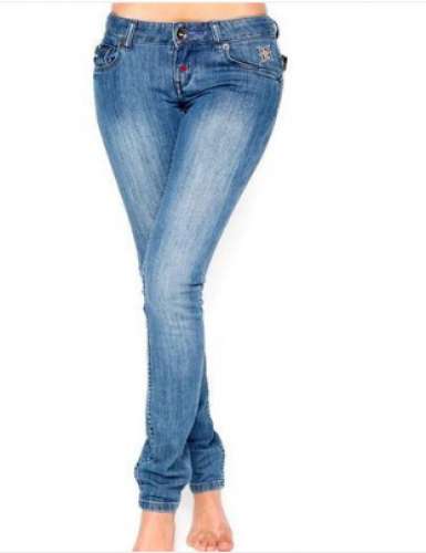 Ladies Cotton Jeans by Vikram Creations Private Limited