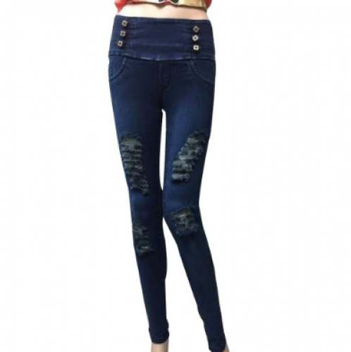 Ladies Stretchable Denim Jeans by Vikram Creations Private Limited