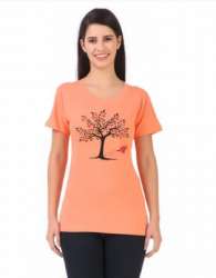 Ladies Casual Cotton T-Shirt