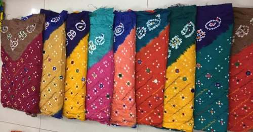 Traditional Gujarati Bandhani Dress in Hathras by Pramod And Company