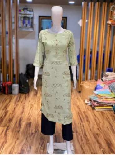 Pal Creation Rayon Kurti for Ladies by Pal Creation