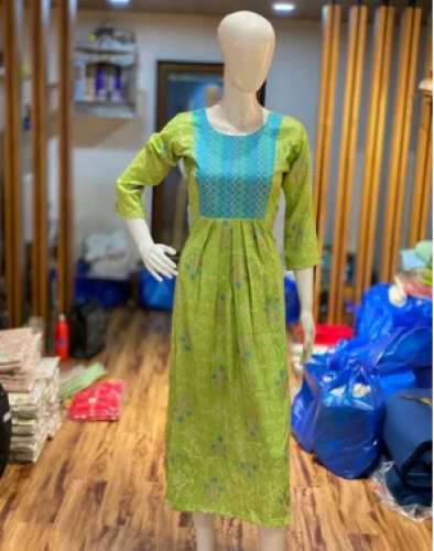 Rayon Anarkali Kurti by Pal Creation