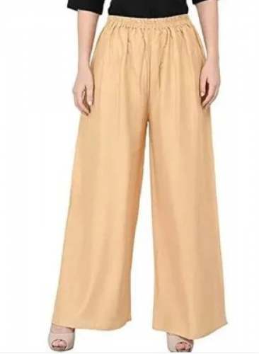 Plain Rayon Palazzo Pant 