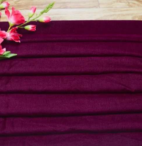 Plain Velvet Fabric for Lehenga by Om Shanti Trade Link Pvt Ltd 