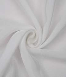 White Crepe Silk Fabric