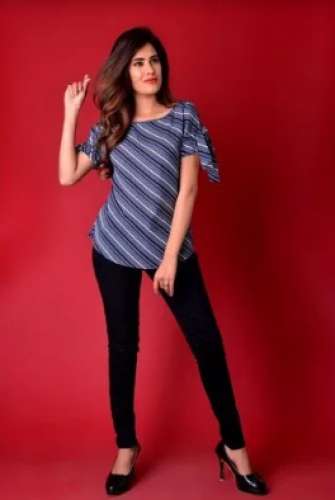 Casual Boat Neck Top