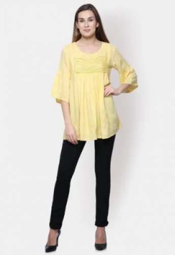 Cotton Tunic Top by Saga Filamentary Apparels LLP