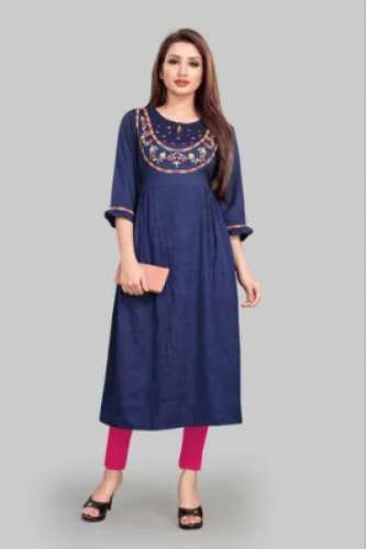 Fangio fancy Anarkali Kurti by Saga Filamentary Apparels LLP