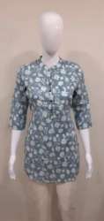 Printed Tunic Top for Ladies