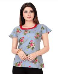Ladies Casual Printed Top