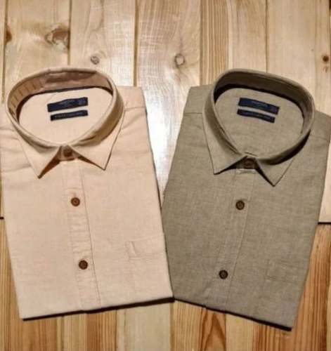 Men Full Sleeve Pure Linen Shirts