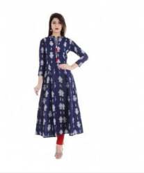 Ladies Printed Anarkali Kurti