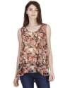 Chiffon Sleeveless Top