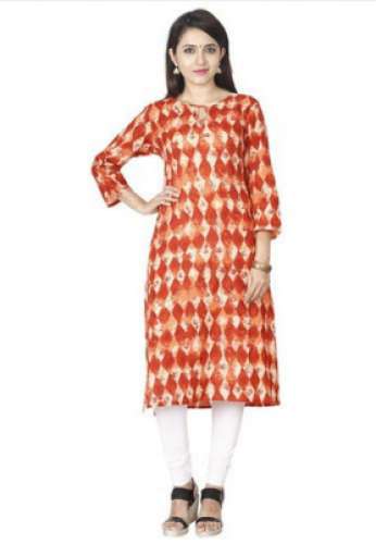 Cotton Straight Kurti