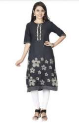 Ladies Black Designer Kurti
