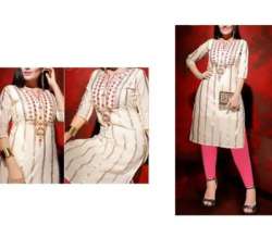Ladies Designer Straight Kurti