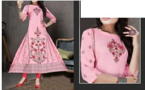 Ladies Embroidered Fancy Kurti
